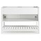 Alaterre Furniture Bennet 3pc Wooden Bathroom Vanity Set - 48-in. L Vanity, 30-in. L Mirror, 25-in. Wall Shelf, White AVAN4800WHAA - alternate 3